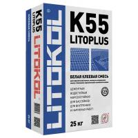 клей для керам. плитки LITOKOL LITOPLUS K55 мозаики 25кг, арт.K55