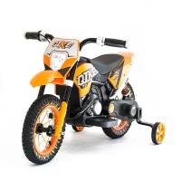 Детский кроссовый электромотоцикл Qike TD Orange 6V - QK-3058-ORANGE