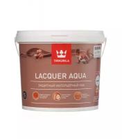 Лак Tikkurila Лак акриловый Tikkurila Lacquer Aqua основа EP бесцветный 2,7 л матовый