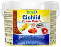 TETRA CICHLID COLOUR PELLETS корм шарики для цихлид, для усиления окраски (500 мл х 2 шт)