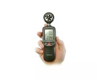 Анемометр термометр цифровой - термоанемометр портативный Hti-WT82 (EU) (O44820PO). Измеритель скорости ветра анемометр крыльчатый