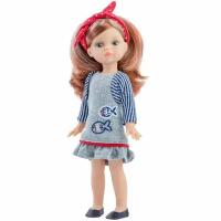 Кукла Паола 21 см виниловая кукла с ароматом ванили для детей от 3 лет