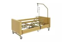 Кровать электрическая медицинская функциональная YG-1 (MosMed-YG-1-4024М-21) бук для лежащих больных с матрасом