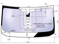 Стекло Лобовое Атермальное + Дд Bmw 5-Series F10/11 4/5d 10-12 (Solar-X Защита От Ультрафиоле XYG арт. SOLAR-BMW-F10-VCS LFW/X