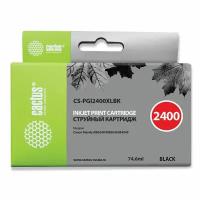 Картридж струйный CACTUS CS-PGI2400XLВК, для Canon iB4040/MB5040/MB5340, черный