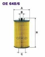Фильтр Масл.opel Astra H 1.4-1.8 04> Filtron арт. OE648/6