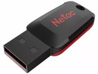 USB Flash Drive Netac U197 16 ГБ, черный/красный