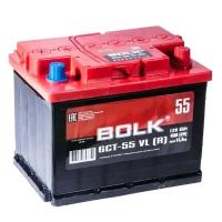 Аккумулятор 55 А/ч BOLK европейская полярность BOLK-55-OP