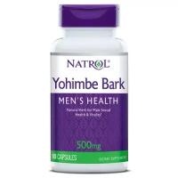 Natrol Yohimbe Bark (Кора Йохимбе) 500 мг 90 капсул