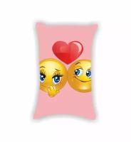 Подушка эмодзи, emoji №11, Картинка с одной стороны