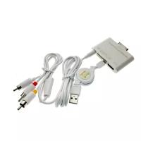 Адаптер для подключение Ipad/Iphone 30pin к телевизору + картридер /HDMI/AV/micro USB/SD/MMC/MS/M2/ Espada C02Ip