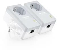 Комплект адаптеров TP-LINK TL-PA4010P Powerline, 2 шт