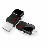 Флеш-память USB 3.0 micro USB 16 Гб SanDisk Ultra Dual Drive M3.0 (SDDD3-016G-G46), 615709