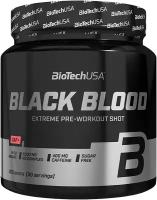 Предтренировочные комплексы BioTech USA Black Blood Caf+ (300 г) Черника