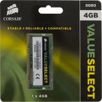 Corsair Память DDR3L 4Gb 1333MHz Corsair CMSO4GX3M1C1333C9 RTL PC3-10600 CL9 SO-DIMM 204-pin 1.35В