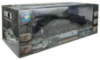 1Toy Танк 1 TOY Взвод (Т17685) 1:28 35 см зеленый