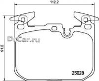 BREMBO Колодки тормозные передние BMW F20, F30