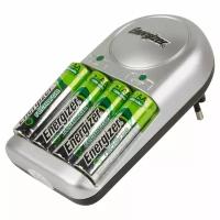 Зарядное устройство Energizer Base Charger, 4 аккумулятора AA 1300 мAч