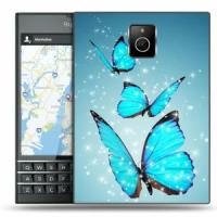Дизайнерский пластиковый чехол для Blackberry Passport Бабочки