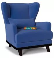 Кресло Оскар 75х90х90 см велюр Blue
