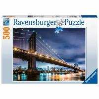 Пазл Вид Нью-Йорка 500 элементов Ravensburger 16589