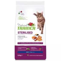 Trainer Natural корм для стерилизованных кошек с лососем (Cat Adult Sterilised Salmon)