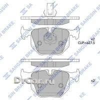 SANGSIN BRAKE Колодки тормозные задние