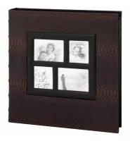 Фотоальбом, альбом для фотографий 10х15, 500 фото, рептилия, коричневый, в кейсе GF 5052