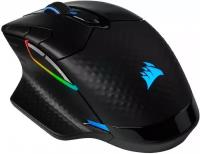 Игровая мышка Corsair Gaming™ CORSAIR DARK CORE RGB PRO, Wireless FPS/MOBA Gaming Mouse with SLIPSTREAM Technology, Black, Backlit RGB LED, 18000 DPI, Optical (EU version)