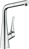 Смеситель Hansgrohe Metris M71 14821000 для кухонной мойки