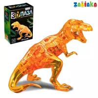ZABIAKA Пазл 3D кристаллический «Динозавр», 50 деталей, микс