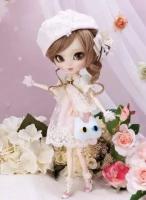 Кукла Pullip Callie pink dress (Пуллип Калли в розовом платье), Groove Inc