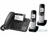 Радиотелефон с двумя трубками Panasonic KX-TGF3202