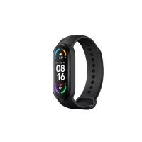 XIAOMI Фитнес-браслет Xiaomi Mi Smart Band 6, 1.56", Amoled, WR50M, BT5.0, чёрный