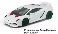 Легковой автомобиль Kinsmart Lamborghini Sesto 1:38