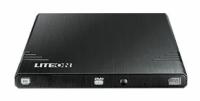 Привод внешний DVD RW Lite-On eBAU108 USB slim M-Disk черный RTL