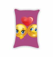Подушка эмодзи, emoji №12, Картинка с двух сторон
