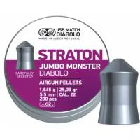 Пульки пневматические JSB Diabolo Straton Jumbo Monster, 5.51 мм, 1.645 г