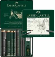 Набор графитовых карандашей Faber-Castell Pitt