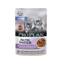 Корм для котят Purina Pro Plan Junior, курица, пауч, 85 г