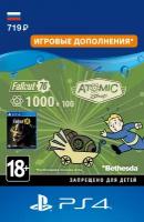 Fallout 76: 1000 (+100 Bonus) Atoms для PS4 Sony