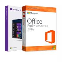 Microsoft Windows 10 Pro + Office 2016 Pro Plus