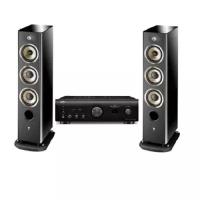 C напольной акустикой Focal Denon PMA-1600NE + Focal Aria 926 black