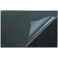 Коврик на стол с прозрачным верхним листом "Attache Economy", 530х660 мм, цвет черный