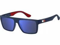 Солнцезащитные очки TOMMY HILFIGER TH 1605/S PJP, цвет BLUE, BLUE ML HC (THF-201308PJP56ZS)