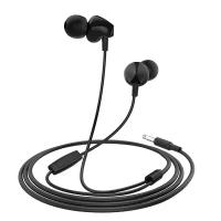 Наушники HOCO M60 Perfect Sound Universal Earphone вставные, черные