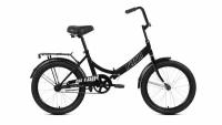 Складной велосипед ALTAIR City 20 2021, черный/серый, рама 14"