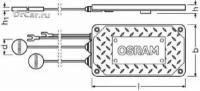 OSRAM LEDEXT101_Многоцветная подсветка фар и решетки радиатор LED