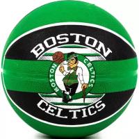 Spalding Баскетбольный мяч Spalding NBA Team Boston Celtics размер 7 7 Зелёный