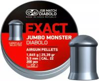 Пули JSB EXACT JUMBO Monster DIABOLO 1,645г 5,52 мм 200 шт